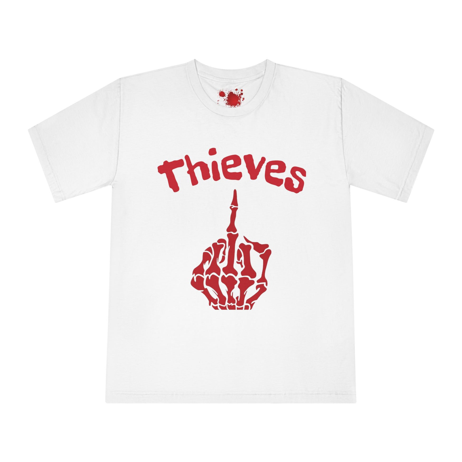 Bold Skeleton Hand Graphic T-Shirt, Unisex Crewneck Tee, Alternative Fashion, Casual Wear, Edgy Gift for Friends, Halloween