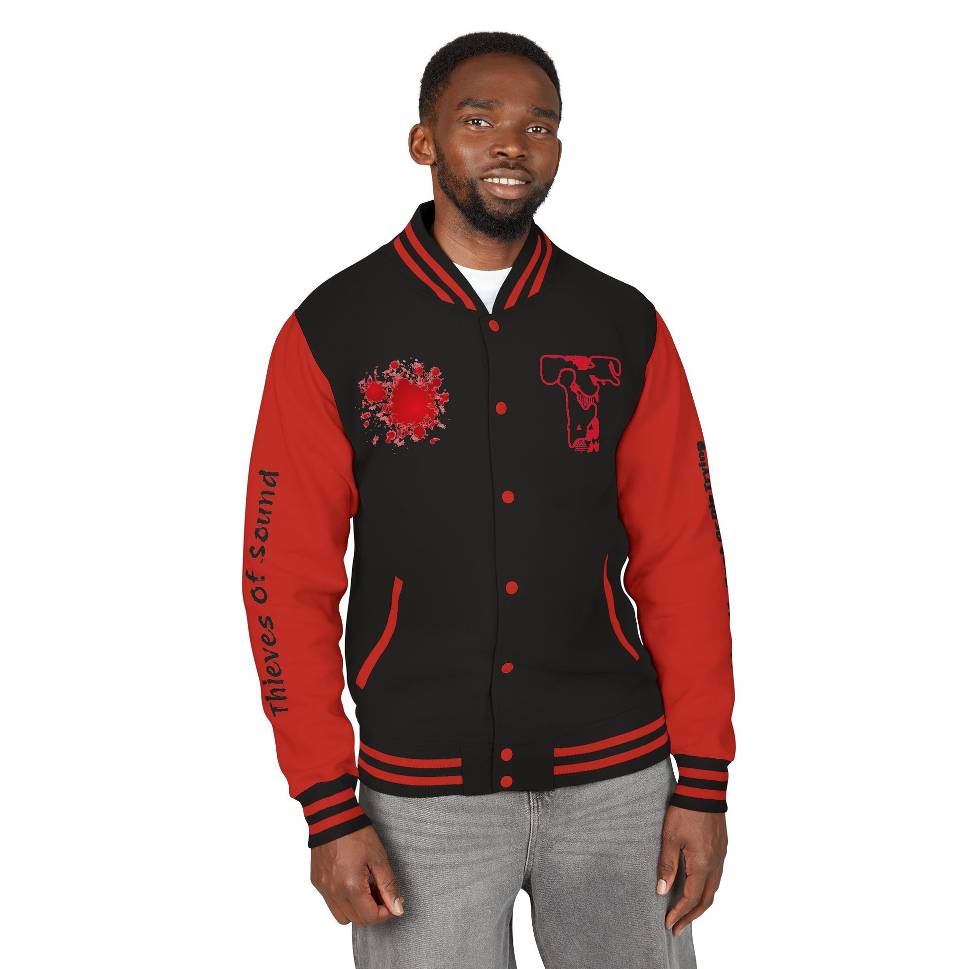 Unisex Heavyweight Letterman Jacket - Vintage Sporty Outerwear, College Style, Back to School Fashion, Streetwear Essential, Gift for Fans