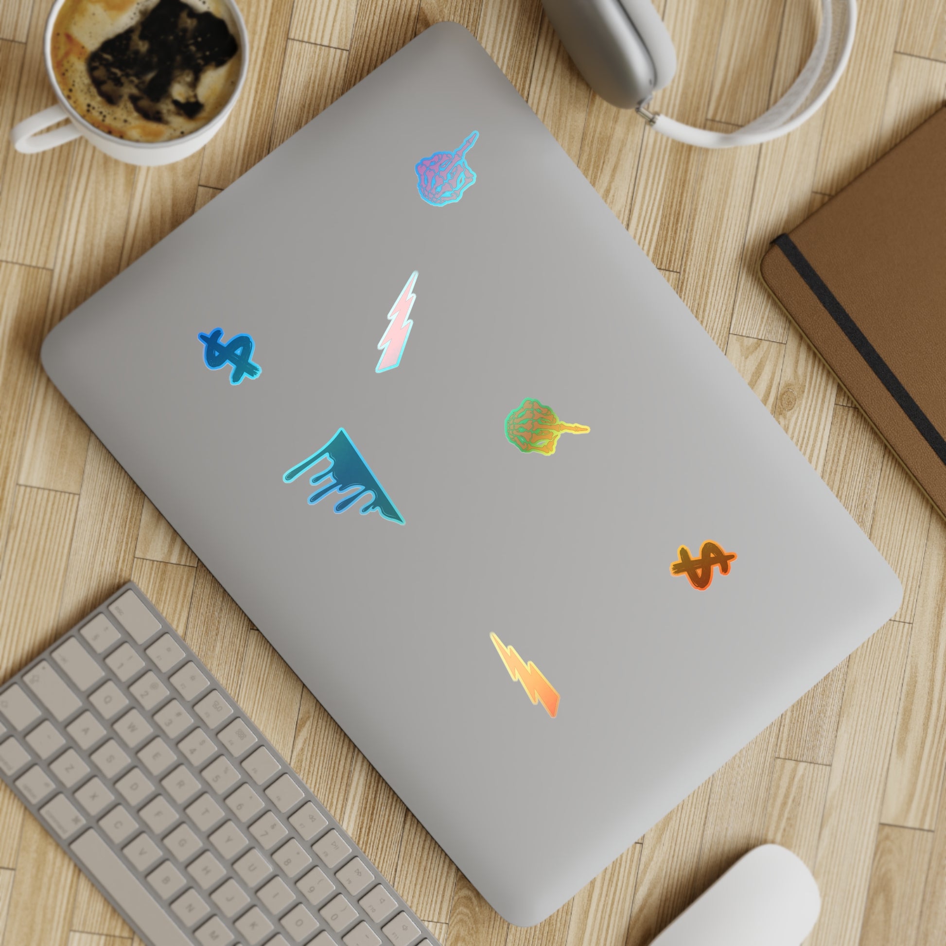 Sticker Sheet Bundle | Edgy Designs for Personalization, Scrapbooking, Laptop Decor, Gift for Teens, Fun Accessories