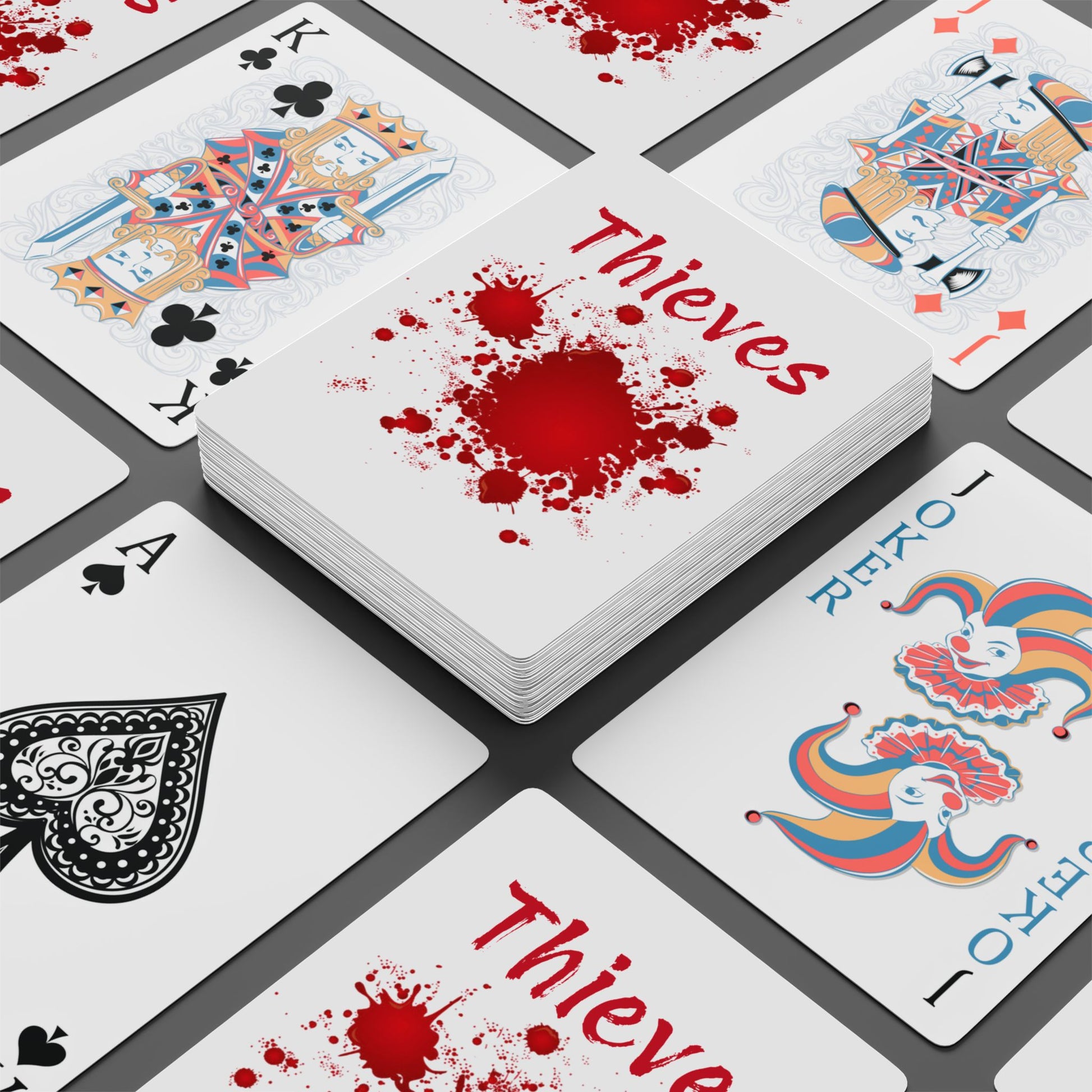 Poker Playing Cards with Unique Designs, Ideal for Game Nights, Gifts for Card Lovers, Unique Collectibles, and More!
