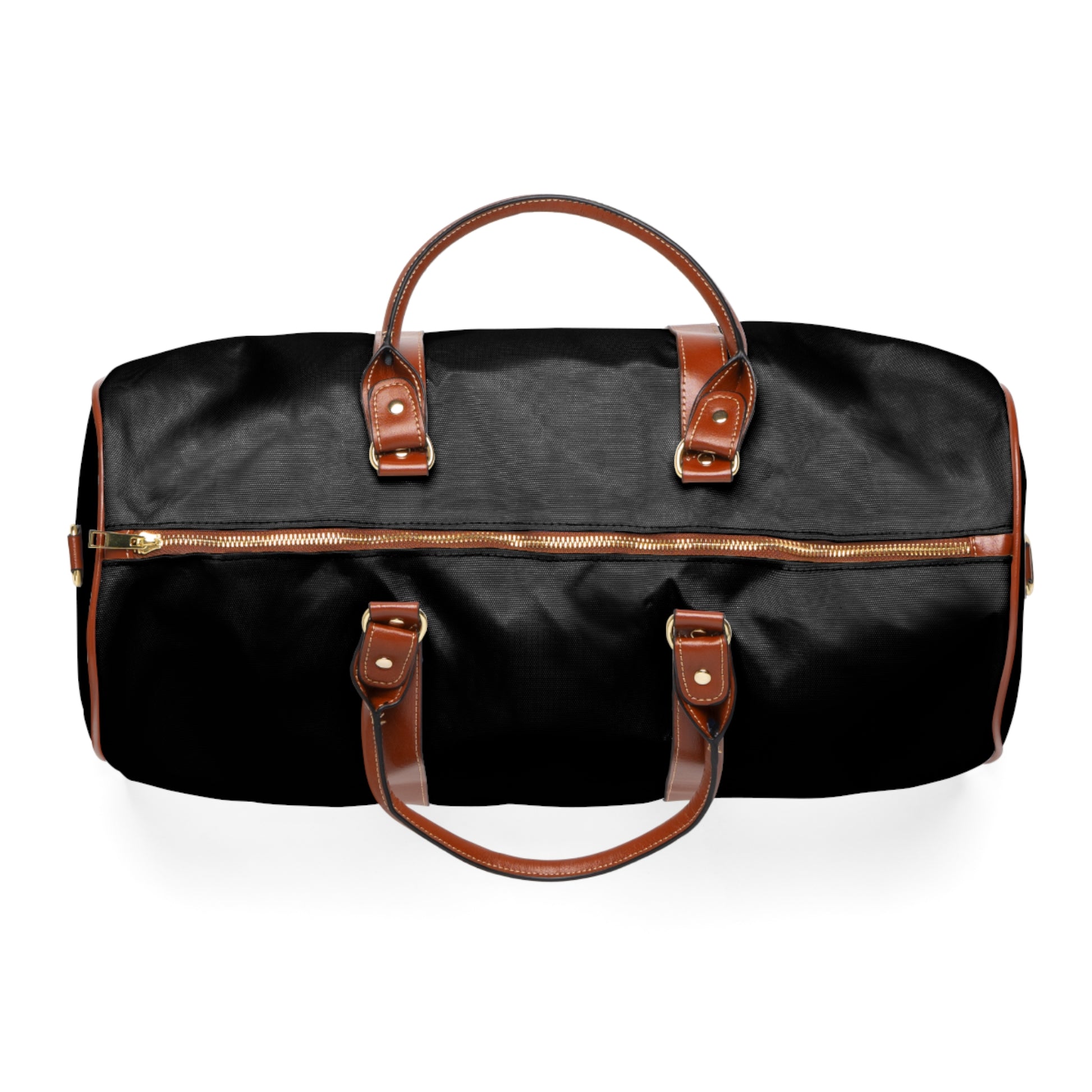 Waterproof Travel Bag - Stylish Duffel for Adventures, Gym, Weekend Getaways, Red Thunderbolt Design, Perfect Gift!